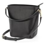 Skuldertaske til damer midi Sort