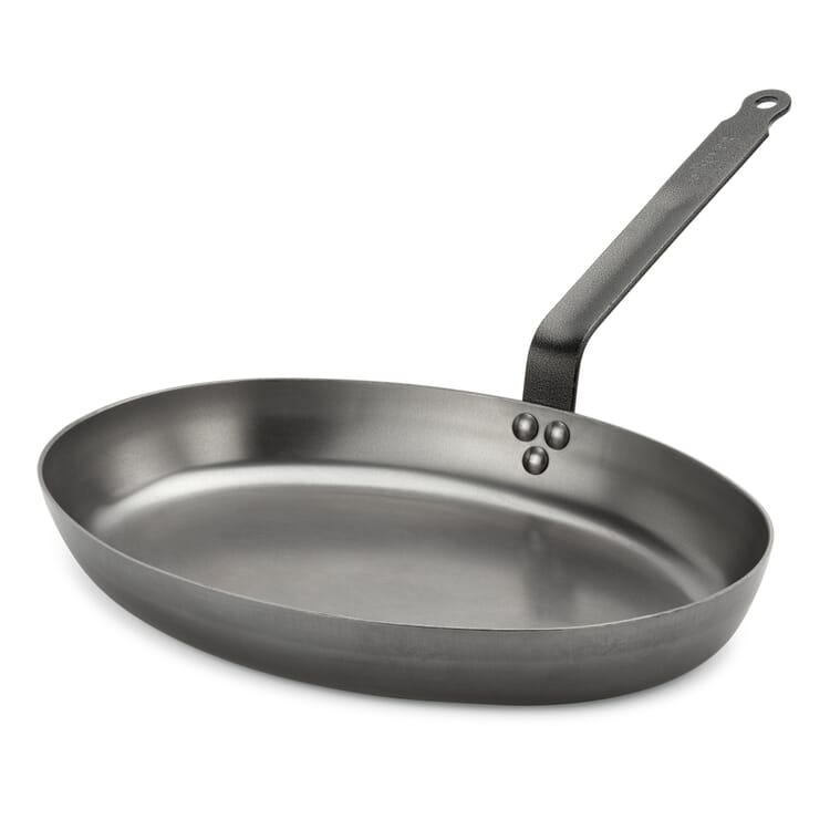 de Buyer White steel fish pan