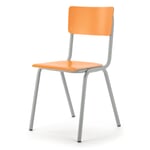 Stuhl Colegio Orange / Kieselgrau RAL 7032