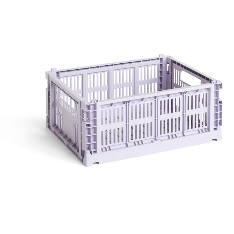 Folding Box Colour Crate M, Lavender