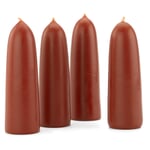 Velas de Adviento de cera de abeja Rojo