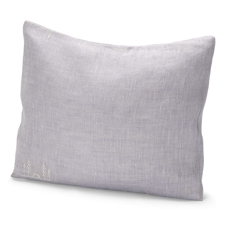 Linen cushion lavender