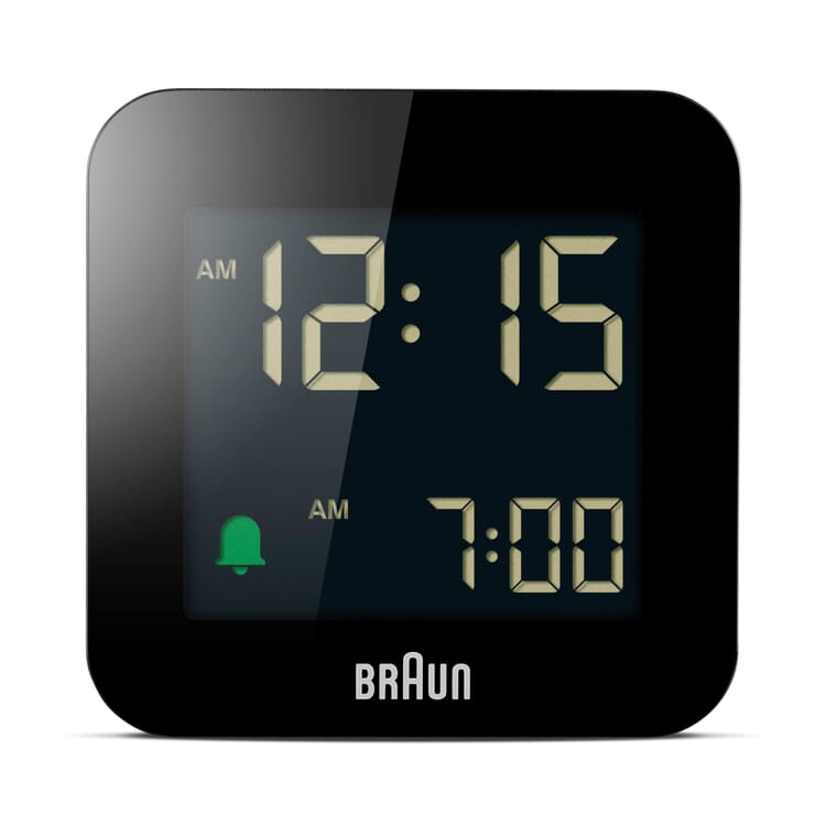 Brunt vækkeur, digitalt
