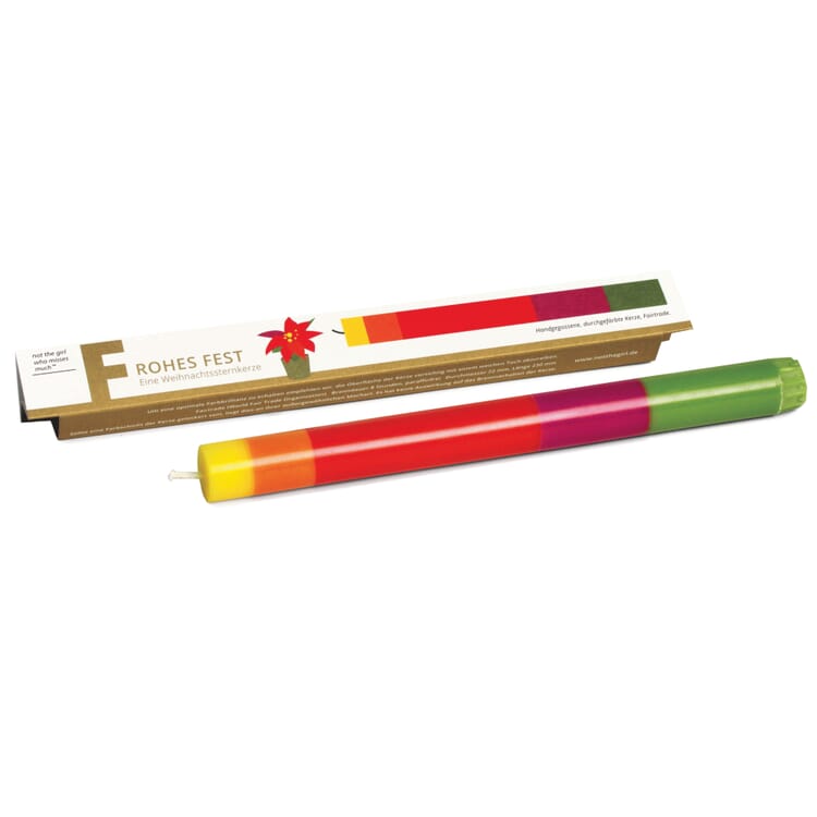 Bougie à tige Noël