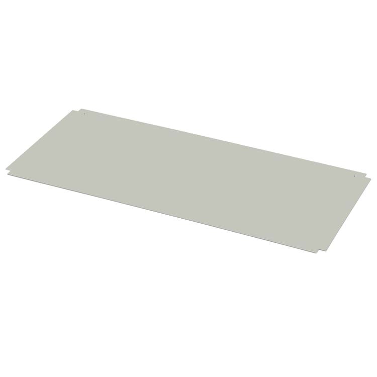 Tablette de couverture pour Container DS, RAL7032 Gris silex