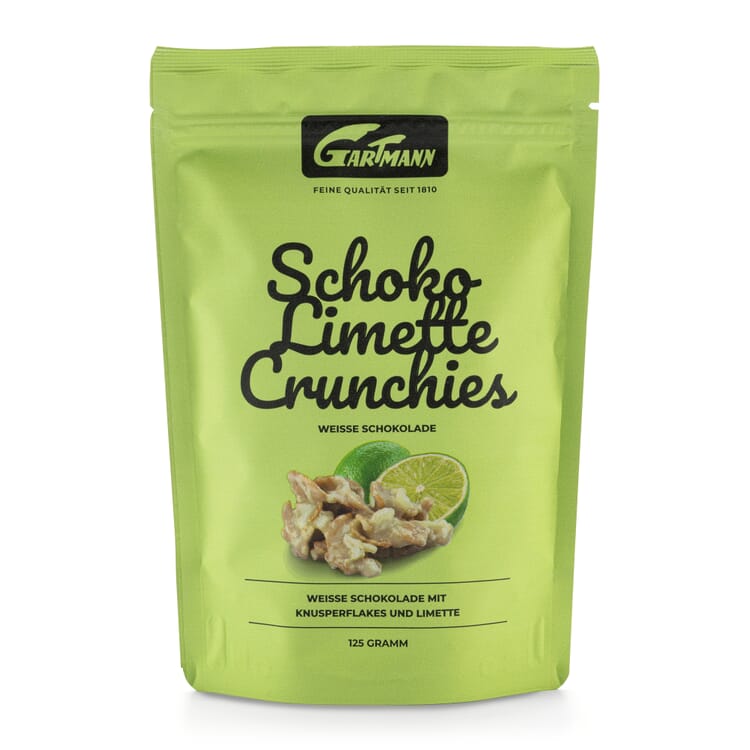 Schoko-Limette-Crunchies