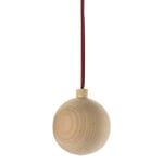 Christbaumschmuck Zirbenholz Kugel