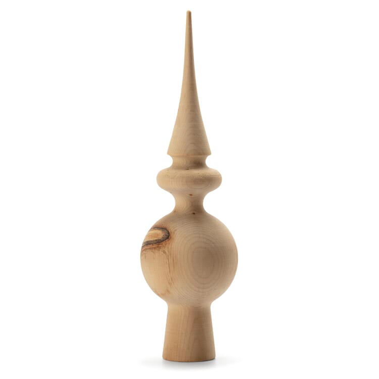 Pointe de sapin de Noël en bois d'arolle