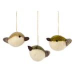 Green finches felt