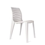Chaise Kwart RAL9003 Blanc de sécurité