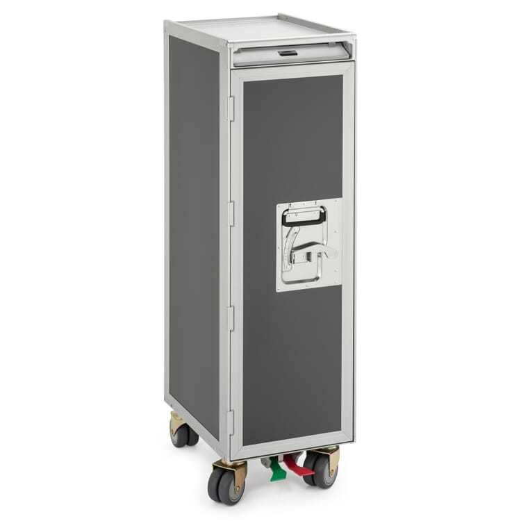 Chariot pour conteneurs MGN, RAL 7024 Gris graphite