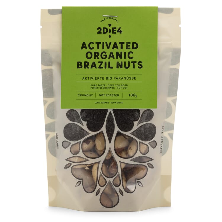 Organic Brazil nuts activated