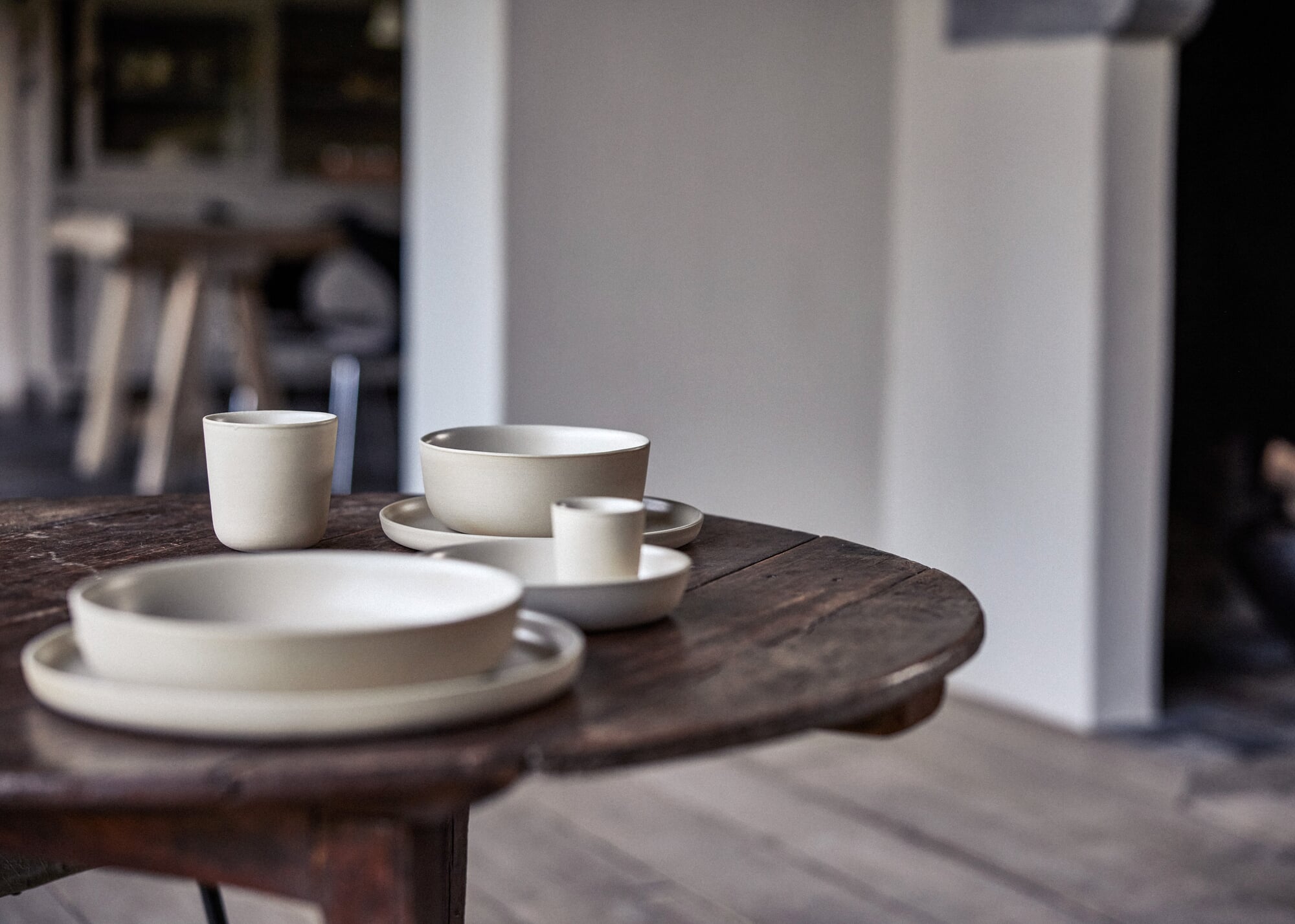 Espressobecher, Natur-Beige, (2 Stück)