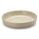 Dyb tallerken Naturlig beige