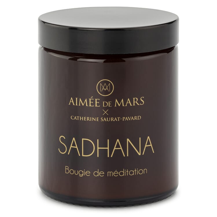 Yoga and meditation candle