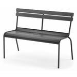 Fermob Petit banc de jardin Aluminium Anthracite