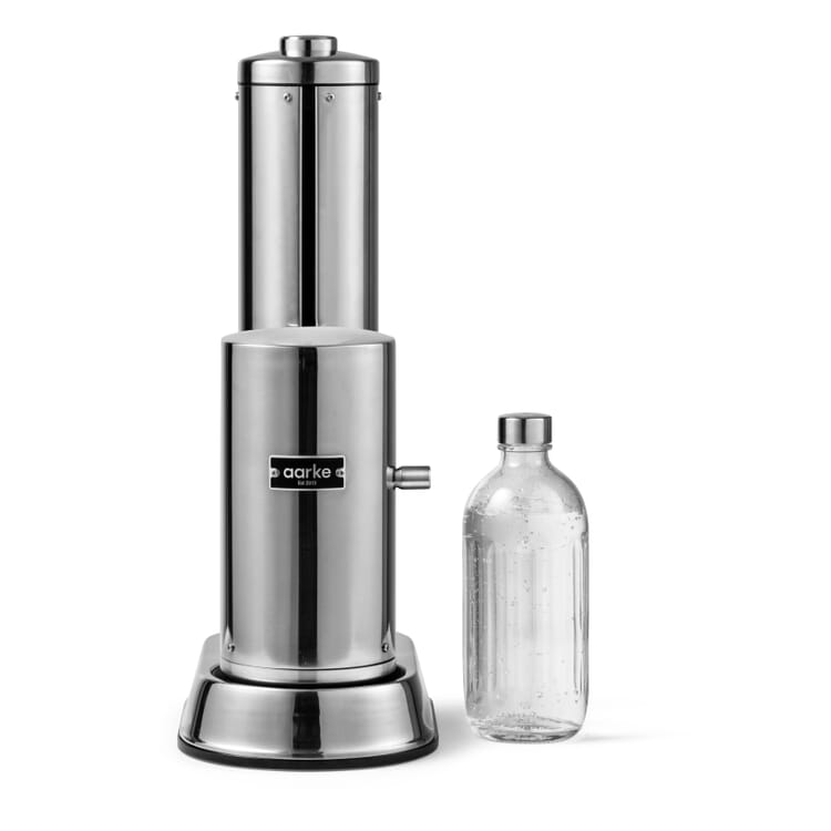 Carbonator Pro Sparkling Water Maker, Stainless steel, polished