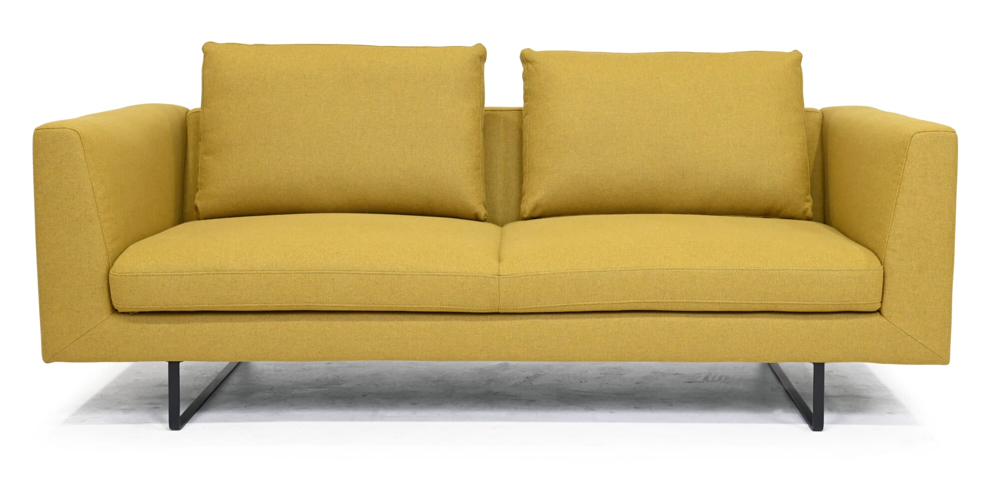 Back cushion to sofa August, Yellow