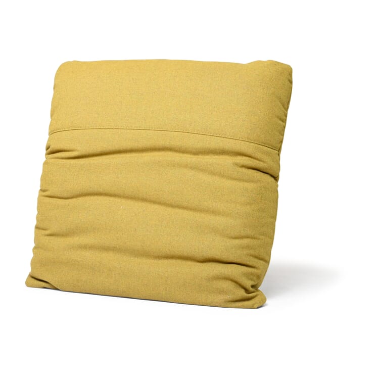 Rugkussens voor bank August, Geel