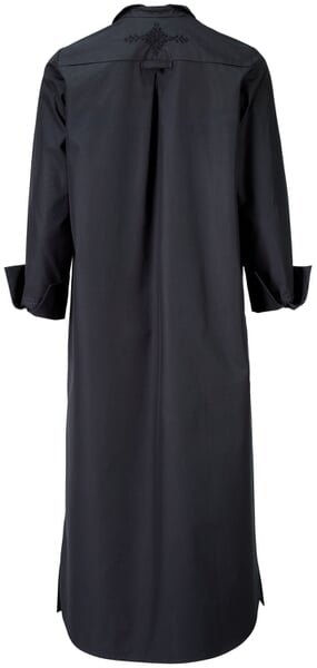 Abito camicia da donna Blu-nero