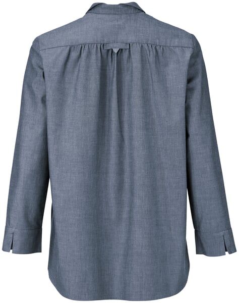 Women's Chambray Blouse Medium blue