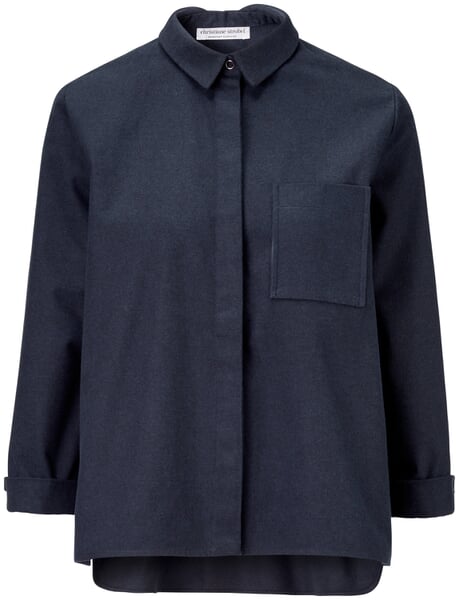 Veste femme manches 7/8 Bleu foncé