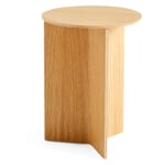 Side table Slit Wood, High Oak