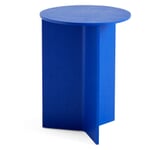 Side table Slit Wood, High Ultramarine blue RAL 5002