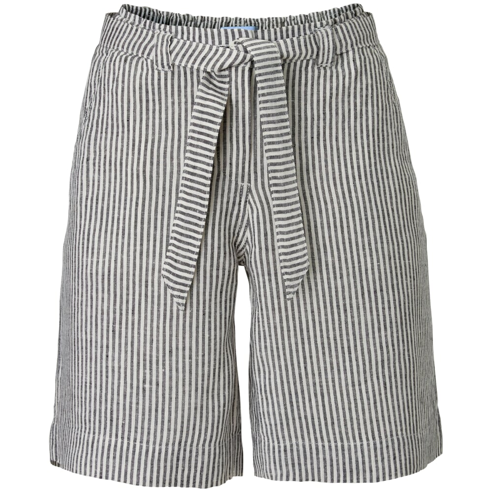 Shorts aus reinem Leinen