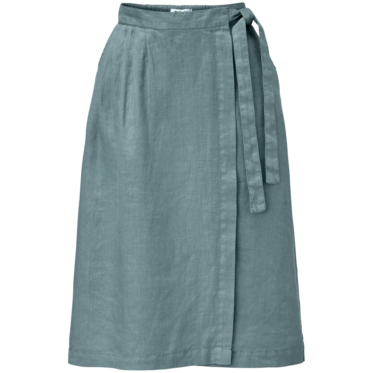 Linen Wikkelrok Lang Linen Wrap Skirt FAY Maxi Linen Skirts - Main Image