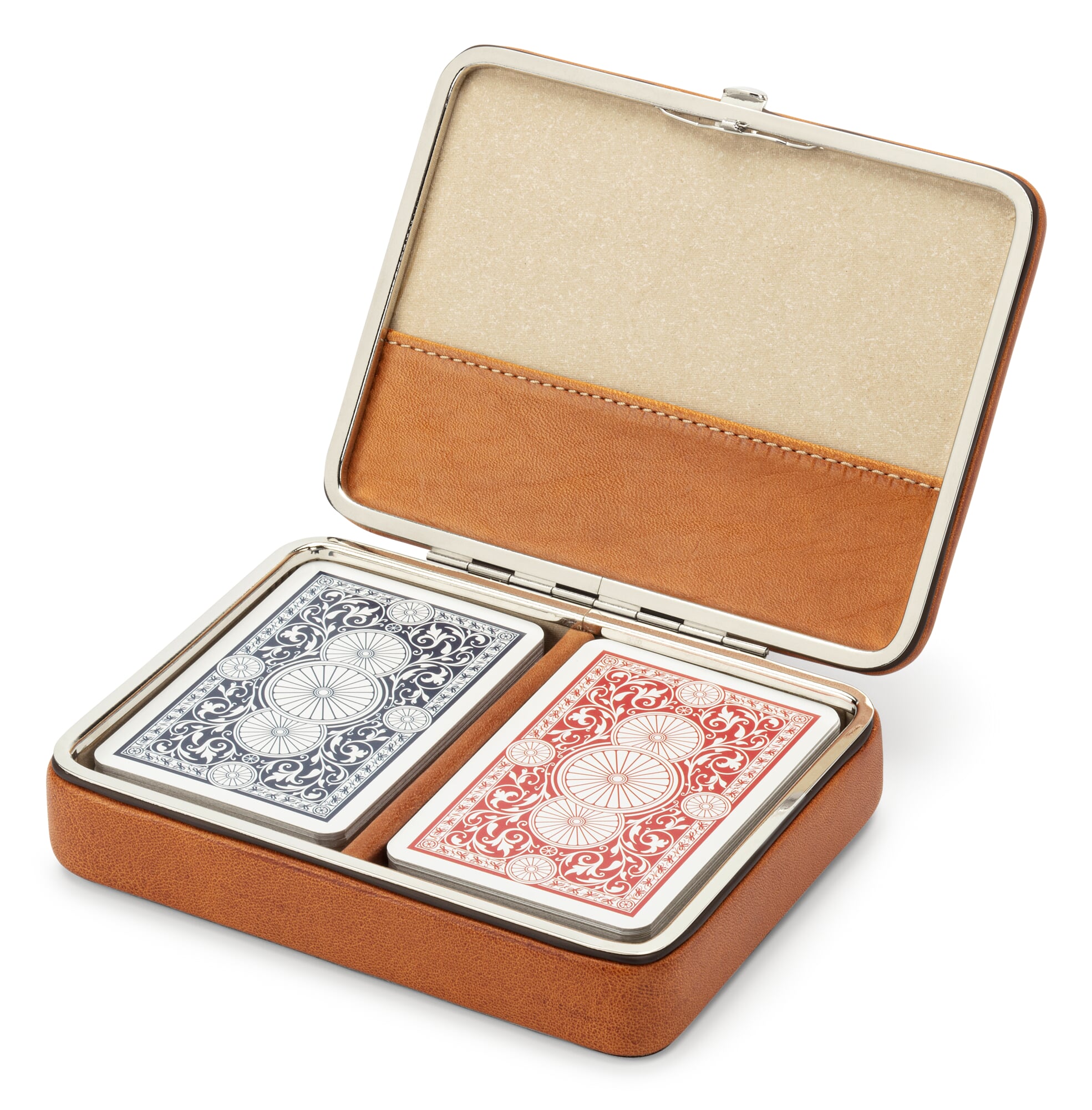 Playing card case cowhide | Manufactum