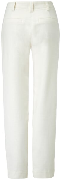 Ladies pants structure Natural white