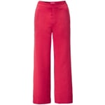 Ladies trousers wide leg 7/8 length Fuchsia