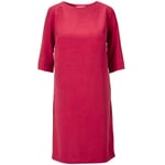 Damenkleid TENCEL™-Leinen Fuchsie