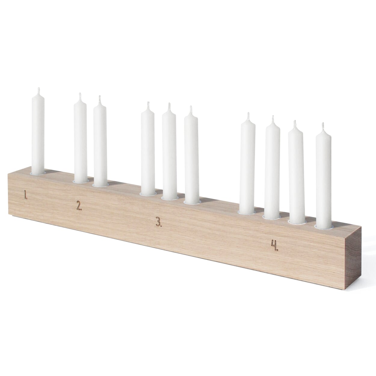 Advent candlestick countdown Manufactum