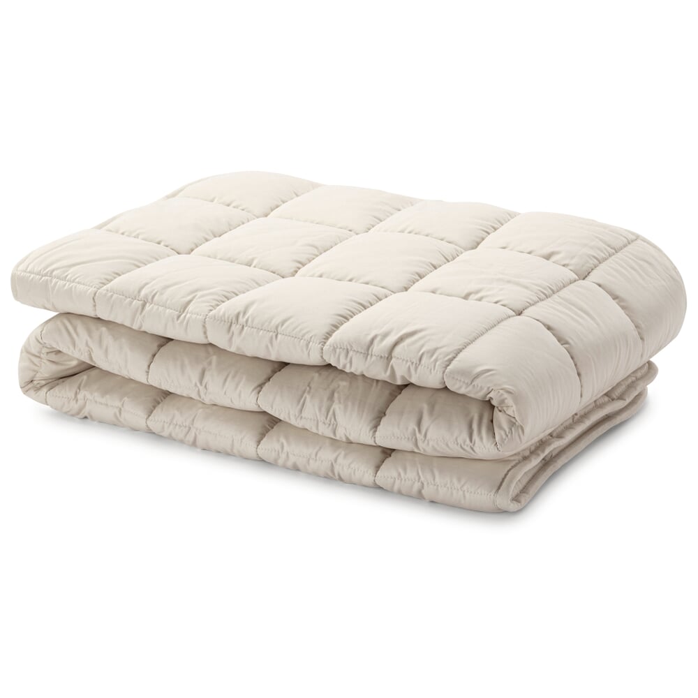 Reversible underblanket silk wool, 90 × 200 cm Manufactum