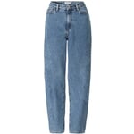 Jeans femme rétro Bleu moyen