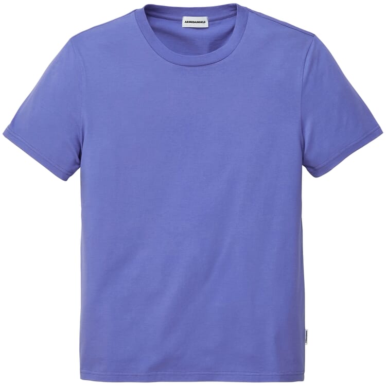 Herren-T-Shirt Rundhals, Violett