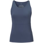 Débardeur sport femme midi Gris bleu