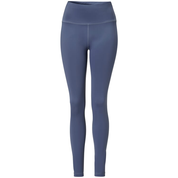 Ladies sports leggings, Blue-gray