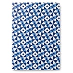 Cahier de notes Pigna DIN A5 - Couverture souple Bleu / Bleu