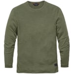 Pull à manches longues pour hommes Vert