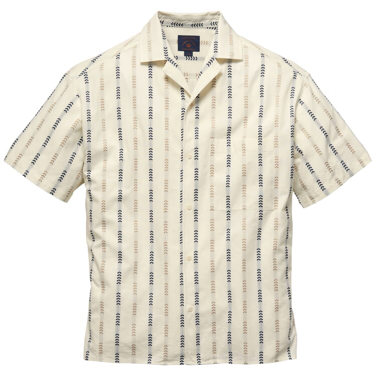 Men shirt patterned short sleeve