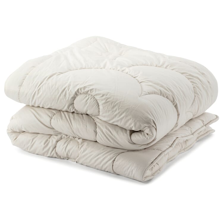 Duo de couvertures d'hiver en laine vierge, 135 × 200 cm