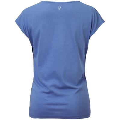 Dames T-shirt Cascade, Blauw Manufactum