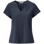 Ladies blouse shirt Dark blue