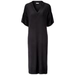 Ladies knit dress Black