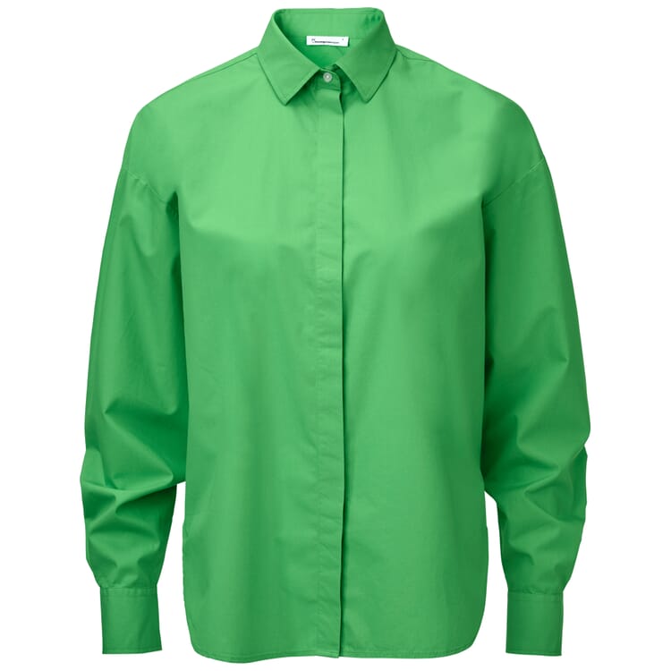 Ladies blouse poplin, Apple green
