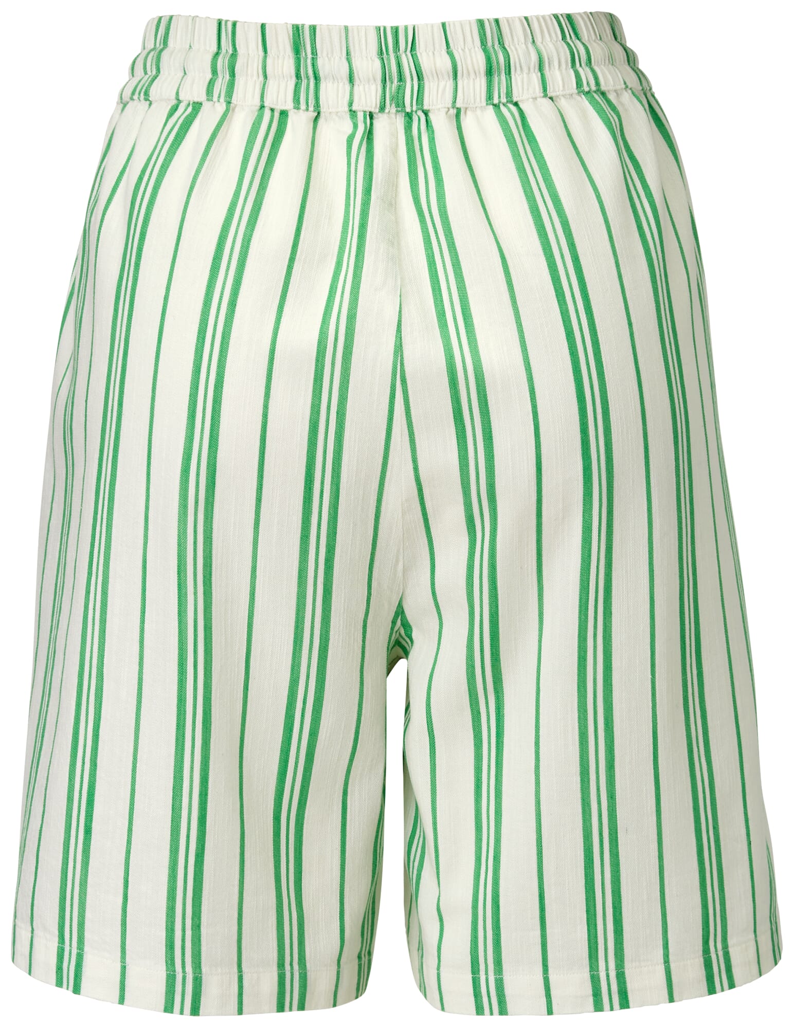 Ladies striped shorts, Cream apple green | Manufactum
