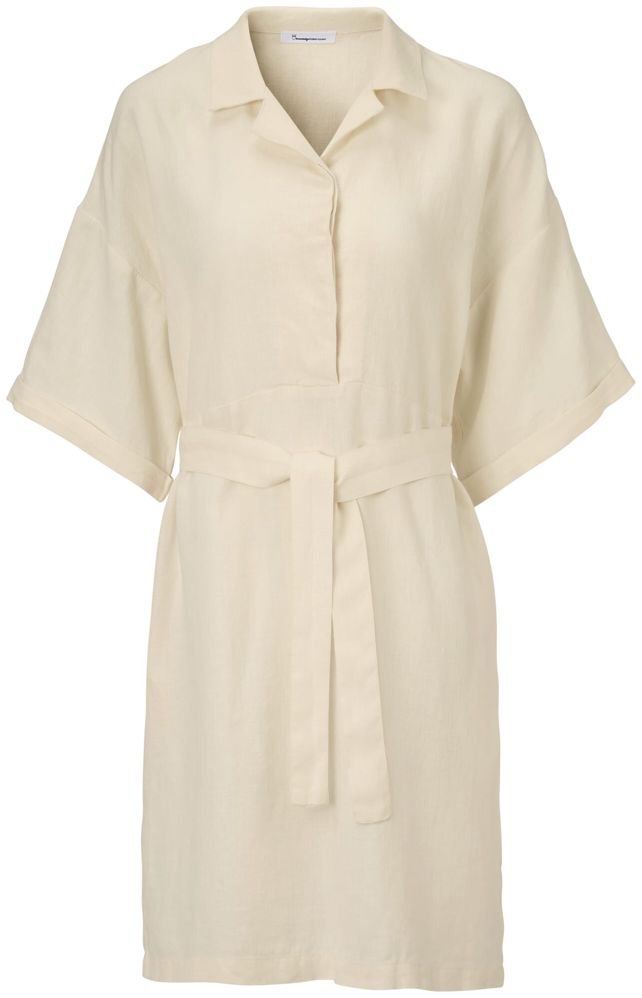 Ladies linen outlet shirt dress